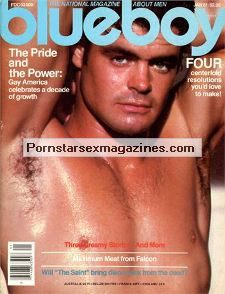 Blueboy Gay Magazine January 1981 - Dick Fisk - Johnny Harden - Hal Drake